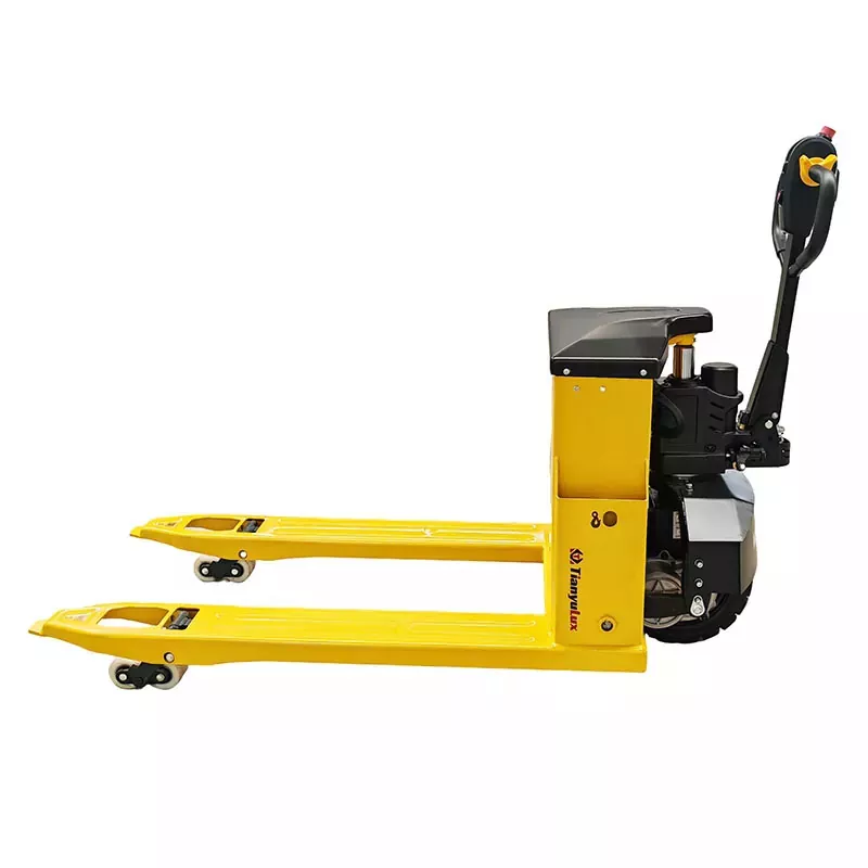 Xe tải pallet điện off-road cho các công trường xây dựng